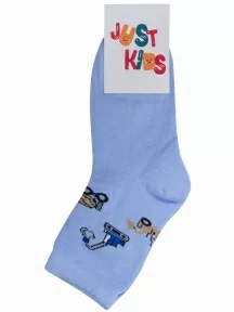 Детские носки "Красная ветка", С-2110, ГОЛУБЫЕ