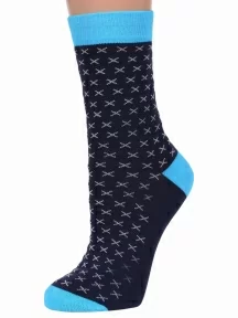 Носки unisex ХОХ FANTASY, XF-46, ТЕМНО-СИНИЕ