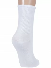 Детские спортивные носки "Красная ветка", С-2130, БЕЛЫЕ