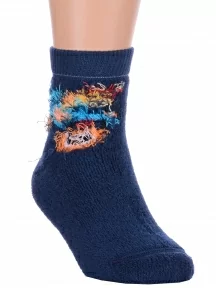 Детские махровые носки Брестские (БЧК), 14С3060, рис. 635, СИНИЕ
