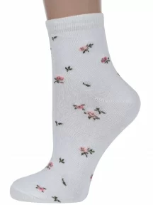 Комплект из 3 пар женских носков Гамма, 3-С780, КРЕМОВЫЕ