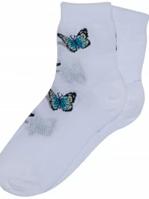 Детские носки RuSocks (Орудьевский трикотаж), Д-221, рис. 03, БЕЛЫЕ