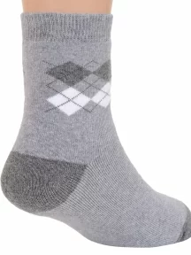Детские махровые носки RuSocks (Орудьевский трикотаж), Д-49, СЕРЫЕ