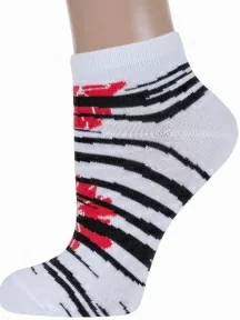 Женские носки "Борисоглебский трикотаж", 6С1008, №1 БЕЛЫЕ