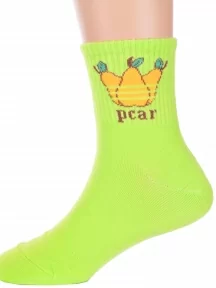 Детские спортивные носки Hobby Line, Ндх3592-07, САЛАТОВЫЕ