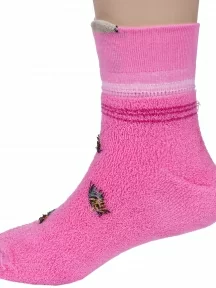 Детские махровые носки LORENZline, Л3, РОЗОВЫЕ