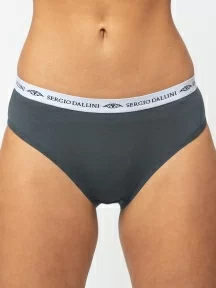 Женские трусы-слипы Sergio Dallini, SD7004-6, ЗЕЛЕНЫЕ