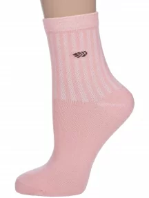 Женские носки Hobby Line, Нжх334-2, СВЕТЛО-РОЗОВЫЕ