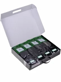 Набор из 30 пар мужских бамбуковых носков (ТМ Grinston socks), PG-15D11-30, черные