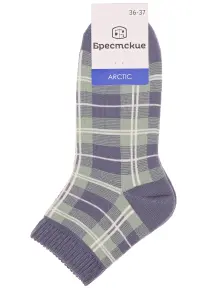 Женские махровые носки Брестские (БЧК) рис. 602, СЕРЫЕ (14С1407)
