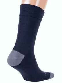 Комплект из 2 пар мужских носков MSCLUB №М45, 2-nm-512, ТЕМНО-СИНИЕ