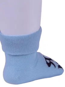 Комплект из 5 пар детских носков RuSocks (Орудьевский трикотаж) рис. 01, ГОЛУБЫЕ (5-Д-106)