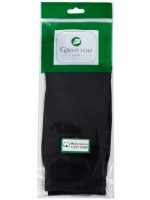 Мужские носки из мерсеризованного хлопка Grinston socks (PINGONS), 15D3, ЧЕРНЫЕ