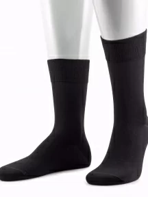 Мужские носки из мерсеризованного хлопка Sergio Di Calze (PINGONS), 17SC6, ЧЕРНЫЕ