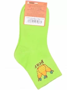 Детские спортивные носки Hobby Line, Ндх3592-07, САЛАТОВЫЕ