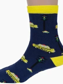 Детские носки RuSocks (Орудьевский трикотаж), Д3-13501, рис. 03, ТЕМНО-СИНИЕ