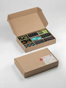 Набор из 9 пар мужских носков MSCLUB №М43, ВИ9-НМ43, "Чужой среди своих"