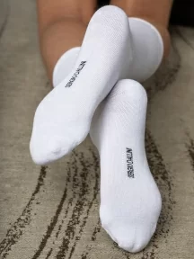 Женские высокие носки Sergio Dallini, SGS014-1, БЕЛЫЕ