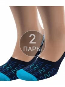 Комплект из 2 пар подследников unisex ХОХ FANTASY ТЕМНО-СИНИЕ (2-SF-1)
