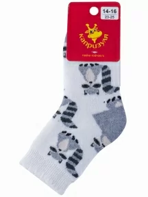 Детские махровые носки "НАШЕ" Смоленской чулочной фабрики, 232С13, рис. 16, ОДУВАНЧИК №60-1