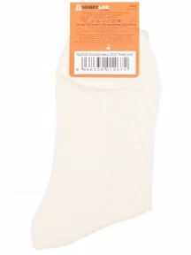 Детские носки Hobby Line, Ндх3538, КРЕМОВЫЕ