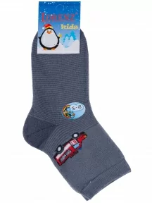 Детские махровые носки LORENZline, Л81, СЕРЫЕ
