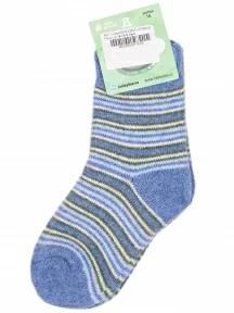 Детские теплые махровые носки Hobby Line, Ндам7630, ДЖИНСОВЫЕ