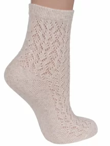Женские носки Брестские (БЧК) рис. 116, НАТУРАЛЬНЫЕ (19С1607)