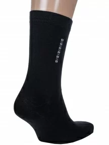 Комплект из 3 пар мужских носков Альтаир, 3-С18, ЧЕРНЫЕ