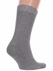 Мужские теплые носки Hobby Line, Нма6258, СЕРЫЕ