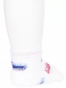 Детские махровые носки LORENZline, Л6, БЕЛЫЕ
