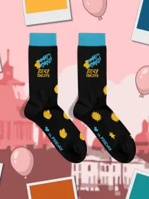 Носки St. Friday Socks Лазурный гонщик (3226-19)