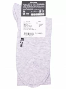 Спортивные носки Брестские (БЧК), 21С4201, рис. 153, СВЕТЛО-СЕРЫЕ МЕЛАНЖ