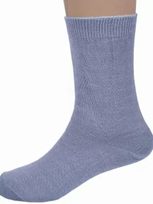 Детские носки "НАШЕ" Смоленской чулочной фабрики, 2С10-В56, рис. 1, СЕРЕБРИСТО-СЕРЫЕ №54