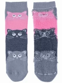 Детские махровые носки Брестские (БЧК), 14С3060, рис. 256, СВЕТЛО-СЕРЫЕ