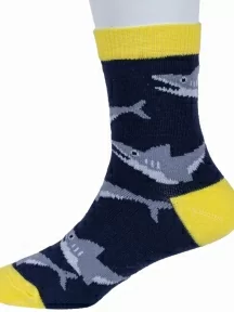 Детские носки "Борисоглебский трикотаж", 8С934, №27 ТЕМНО-СИНИЕ