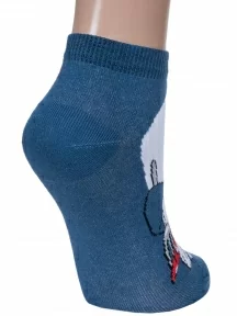 Детские носки "Носкофф" (АЛСУ), НД1у, рис. 3752, ДЖИНСОВЫЕ