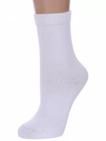 Женские высокие носки Sergio Dallini, SGS014-1, БЕЛЫЕ