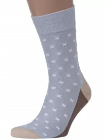 Комплект из 3 пар мужских носков MSCLUB №М46, msk3-М46, микс 10