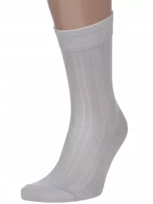 Мужские носки PARA socks, P54, СВЕТЛО-СЕРЫЕ