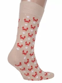 Комплект из 2 пар мужских носков MSCLUB №М29, 2-nm-314, БЕЖЕВЫЕ