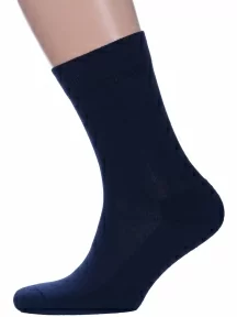 Мужские носки с махровым следом АЛЬТАИР, ММ-219, ТЕМНО-СИНИЕ