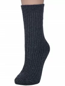 Женские теплые носки Hobby Line, 6199-03, ТЕМНО-СЕРЫЕ