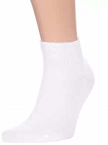 Мужские спортивные бамбуковые носки LORENZline, Н19, БЕЛЫЕ