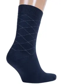 Мужские махровые носки RuSocks (Орудьевский трикотаж) ТЕМНО-СИНИЕ (М3-33063)