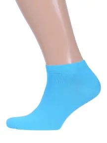 Мужские короткие спортивные носки ХОХ Бирюзовый (SPM-180)
