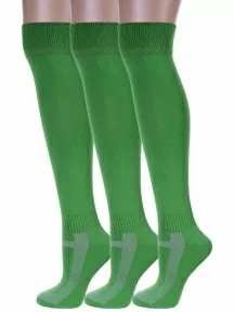 Комплект из 3 пар спортивных гольфин Альтаир, 3-Д95, ЗЕЛЕНЫЕ