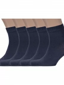 Комплект из 5 пар мужских носков Брестские (БЧК), 5-14С2124, рис. 000, ТЕМНО-СЕРЫЕ