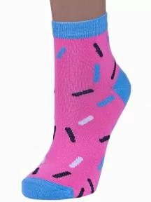 Женские носки "Носкофф" (АЛСУ), НЖ19, рис. 4195, РОЗОВЫЕ