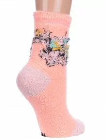 Детские теплые махровые носки Hobby Line, Ндад7622-6, ПЕРСИКОВЫЕ